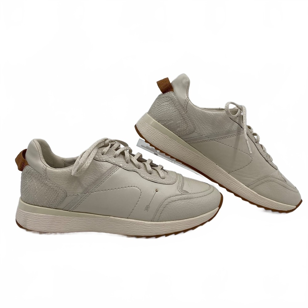 Frankie 4 Cream Brooklyn Leather Sneakers | Women’s Size 10